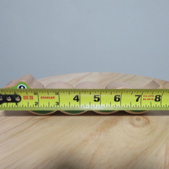 Melissa & Doug Wood "Twisty" Segmented Smiling Snake Toy - Picture 8 of 9